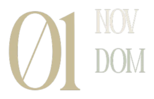 Domingo, 1 de novembro